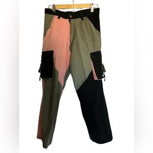 Distribution Color Block Cargo  Skater Wear Size 28